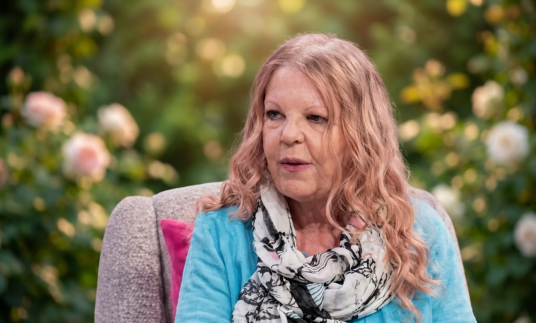 Sally Thomsett face illness