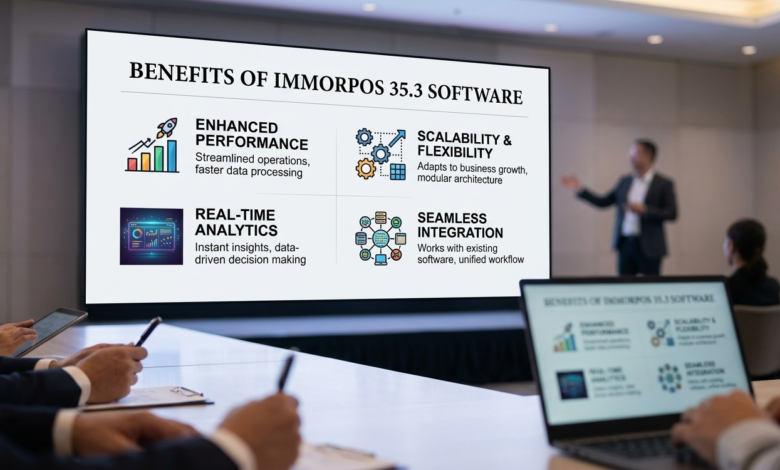 benefits of immorpos35.3 software