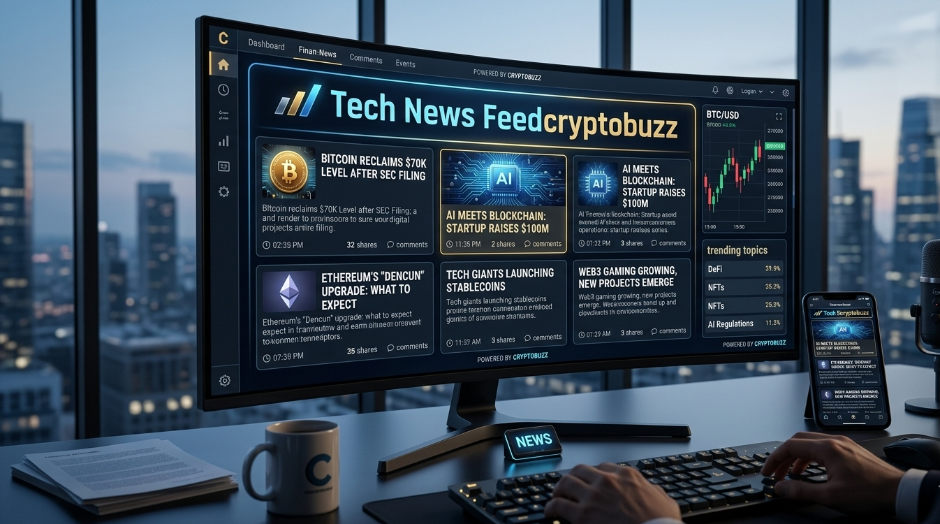 Tech News Feedcryptobuzz Transforming How We Understand the Digital Future
